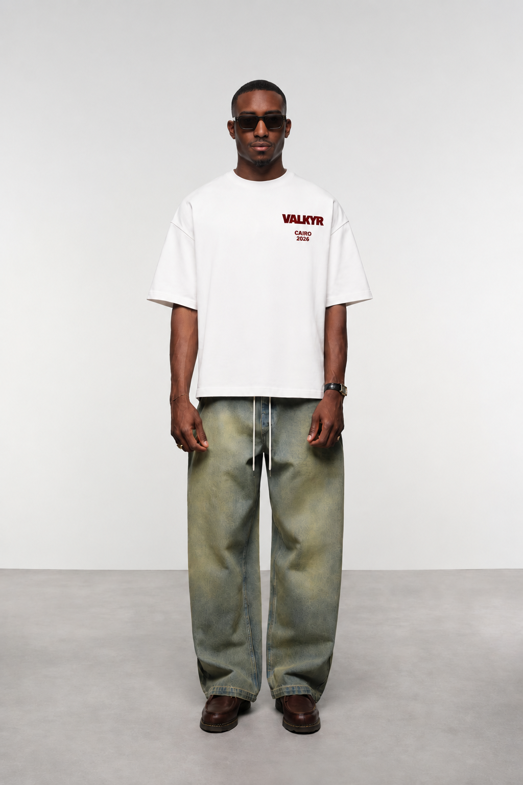 VALKYR Cairo 2026 boxy fit Tee