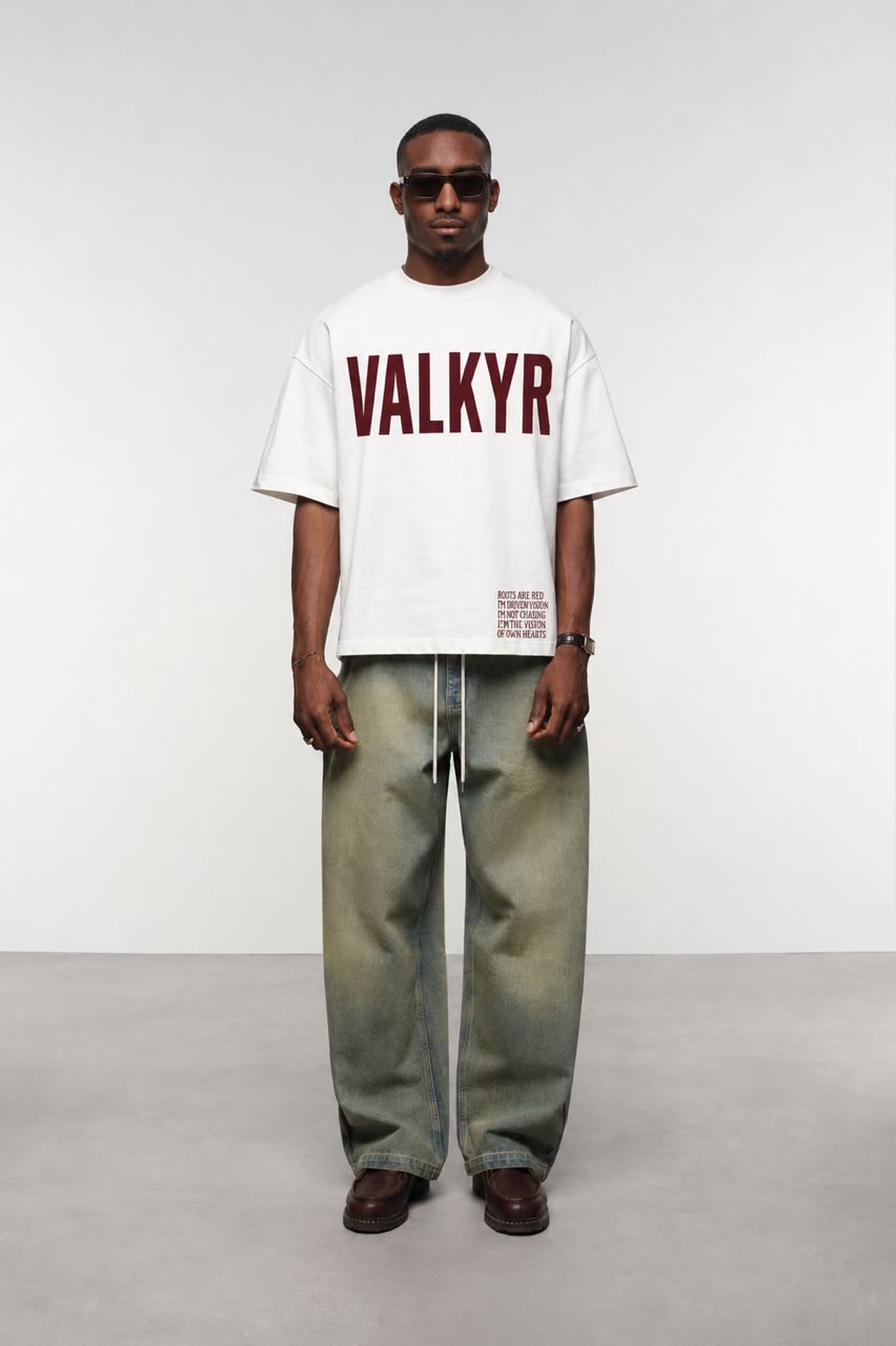VALKYR signature boxy fit Tee